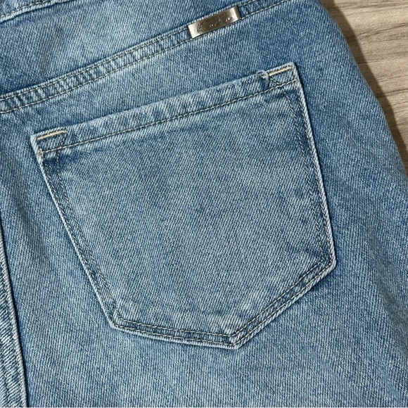 KANCAN KC9206M High Rise Frayed Distressed Cut Off Cotton Jean Shorts S - Picture 14 of 15